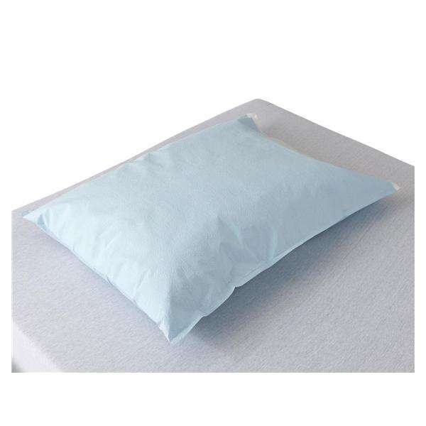 Pillowcase 21 in x 30 in Tissue / Poly Blue 100/Ca